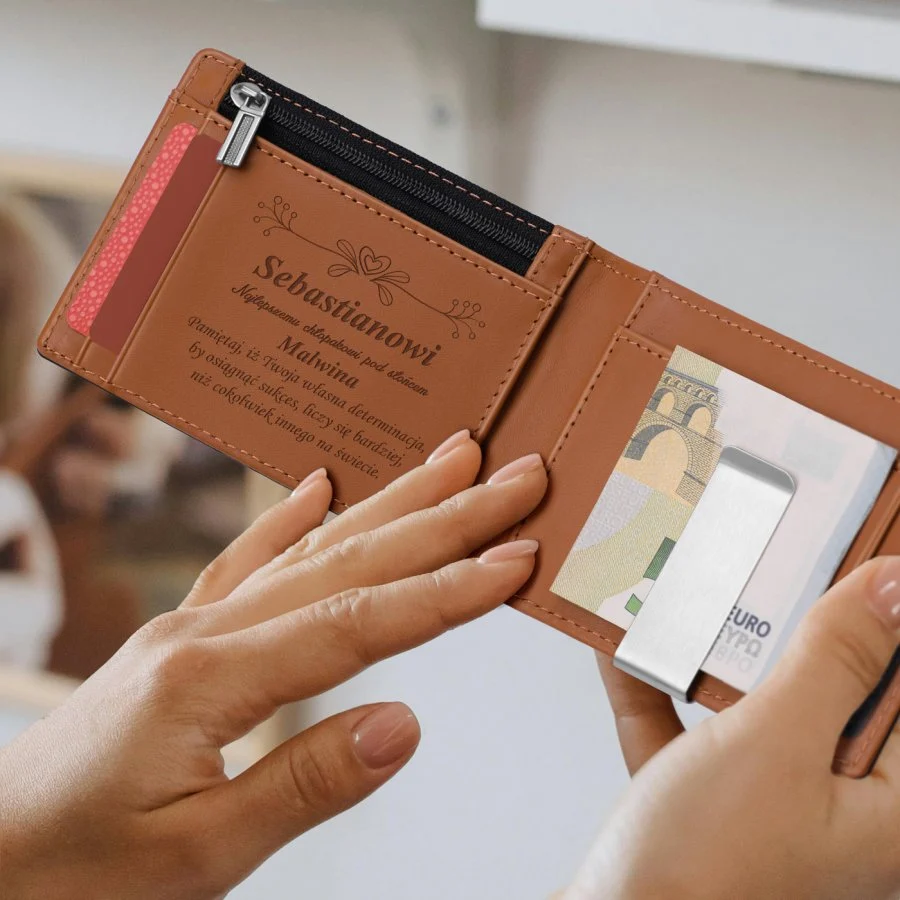 Portfel z grawerem – dla Niego
